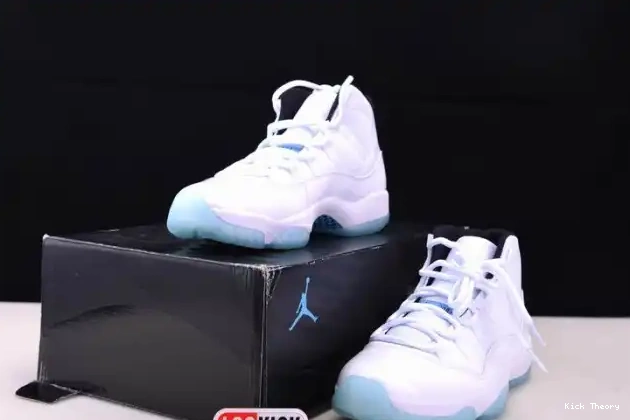 Kicktheory Jordan Legend 11 (2014) Retro Blue Air 378037-117 0516